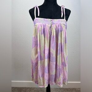 NWT: Free People Rule The Word Romper In Butterfly Print Size Medium